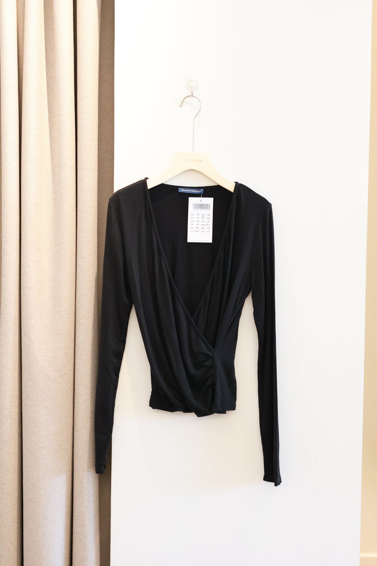 BRANDY Amara Top  -BLACK