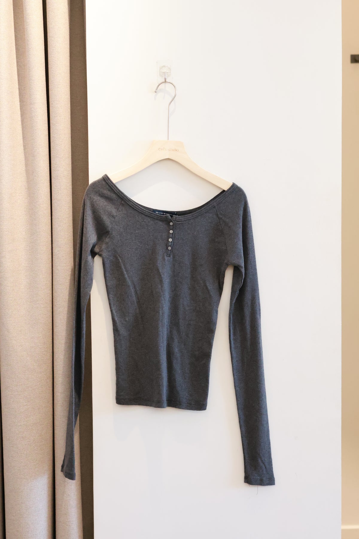 BRANDY Zelly Top- OCT  -DARK GREY