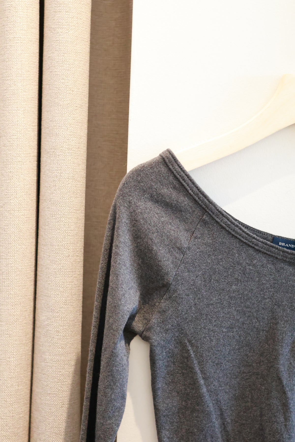 BRANDY Zelly Top- OCT  -DARK GREY