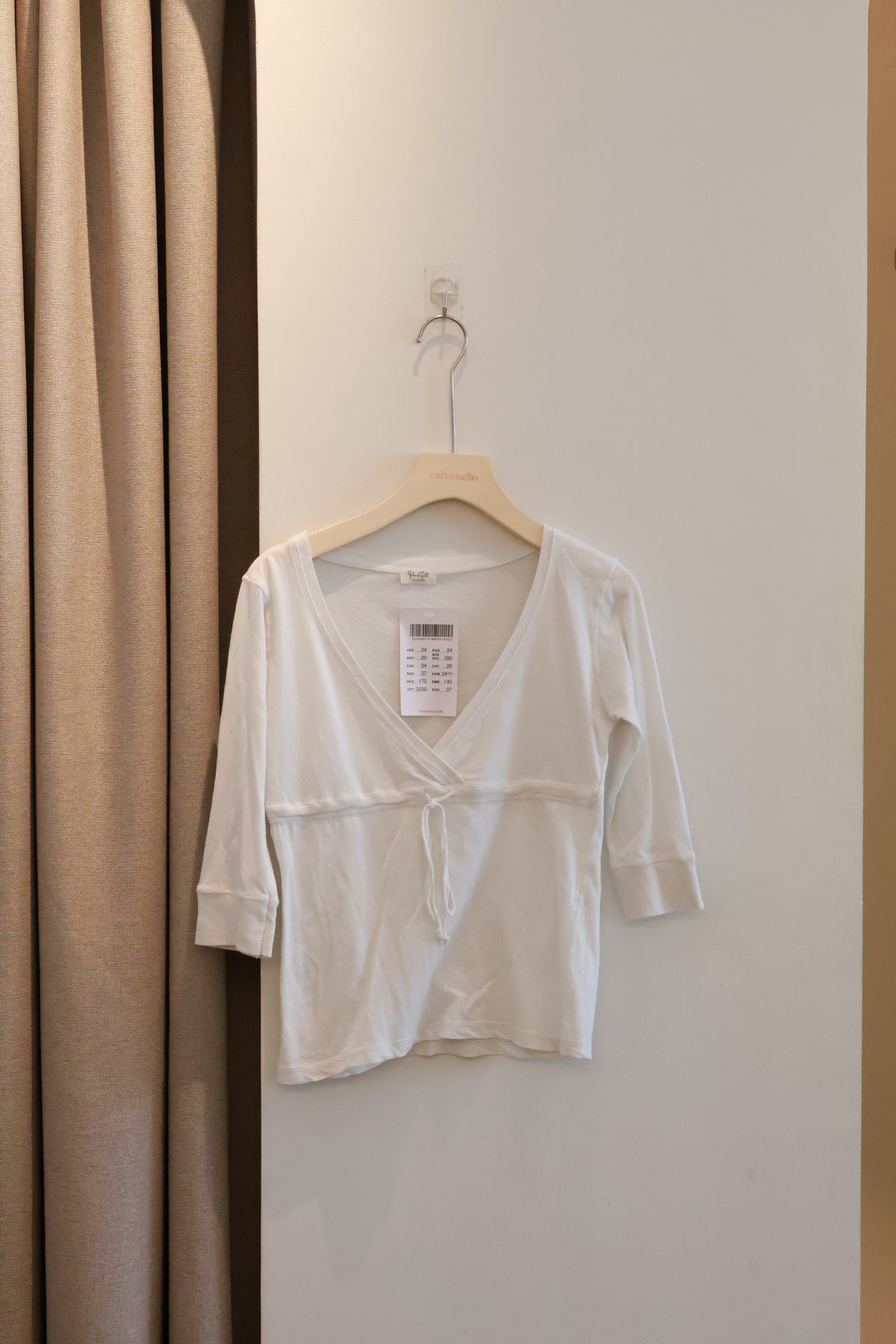 BRANDY Philippa Top- WHITE