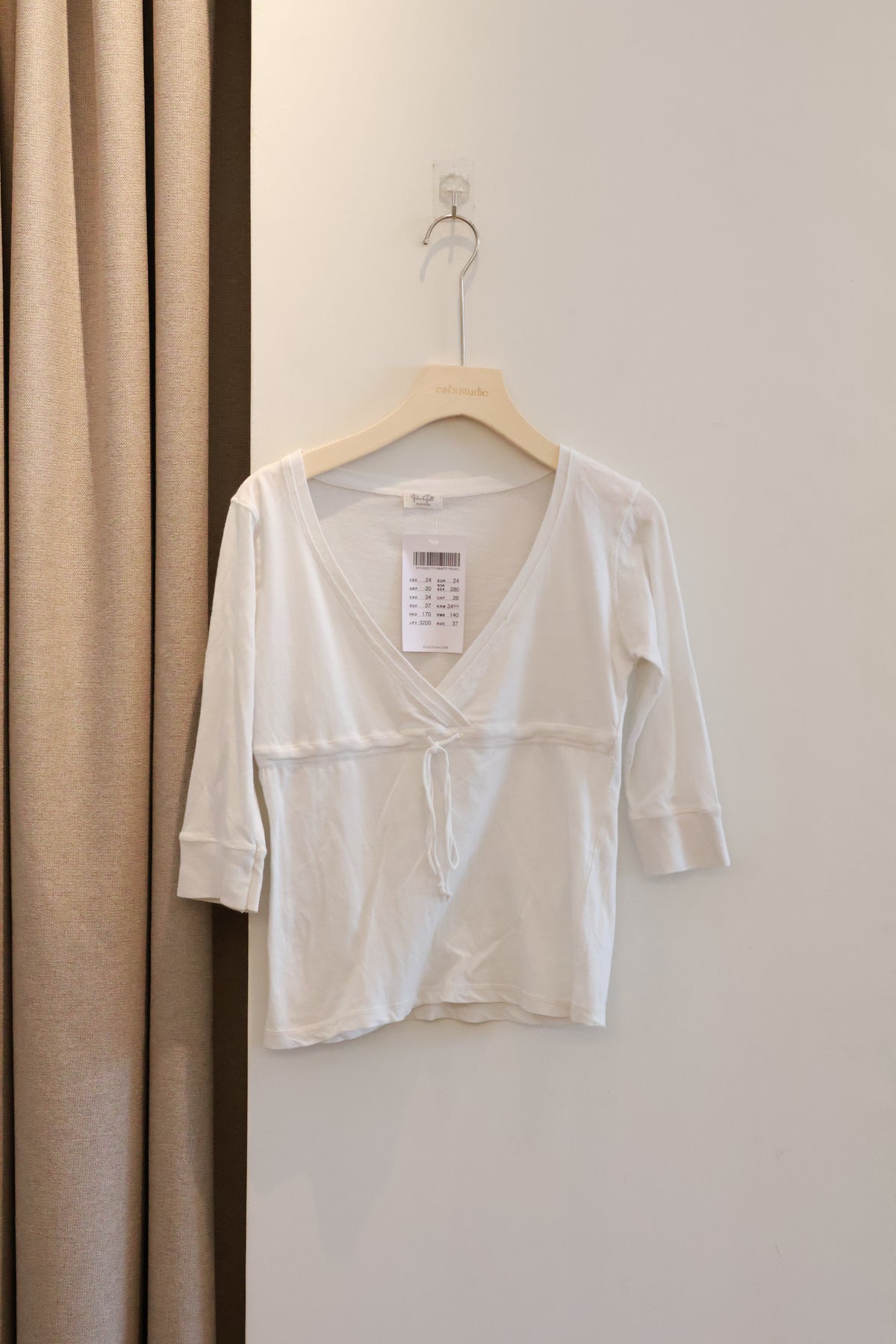 BRANDY Philippa Top- WHITE