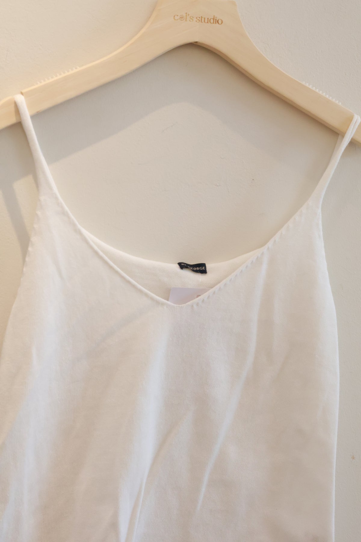 BRANDY Nicolette Tank- WHITE