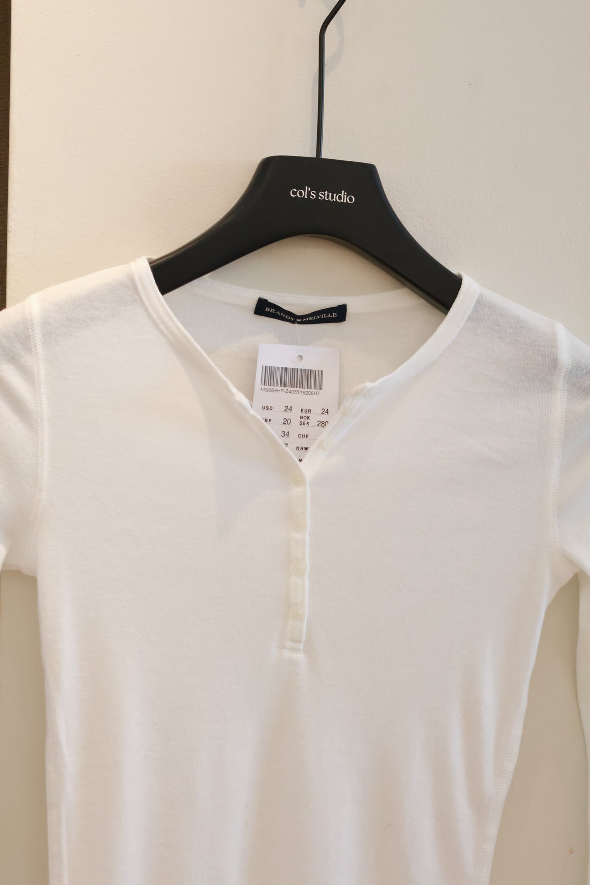 BRANDY Zelly Top- White