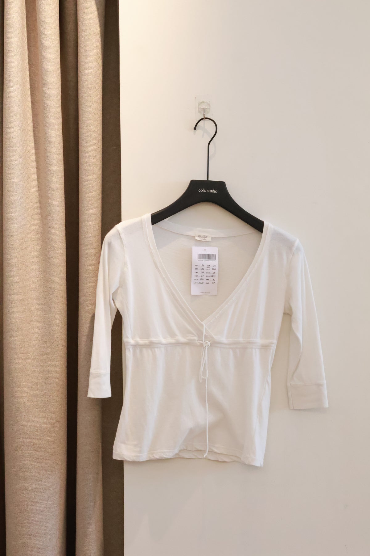 BRANDY Philippa Top- WHITE