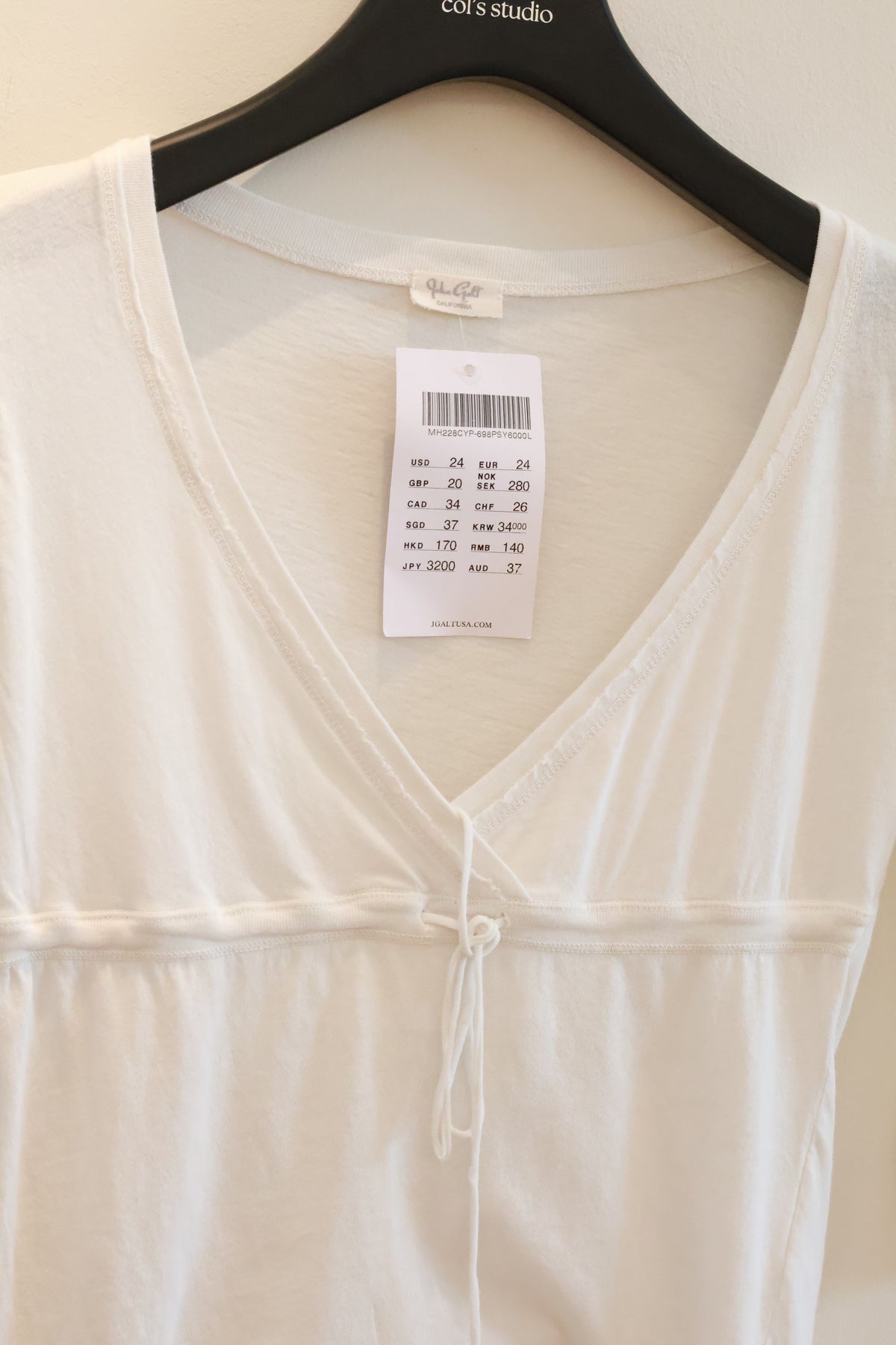 BRANDY Philippa Top- WHITE