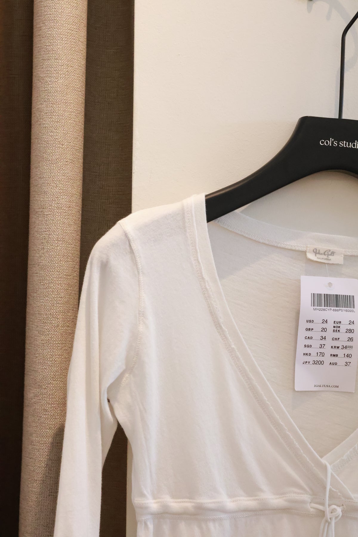 BRANDY Philippa Top- WHITE