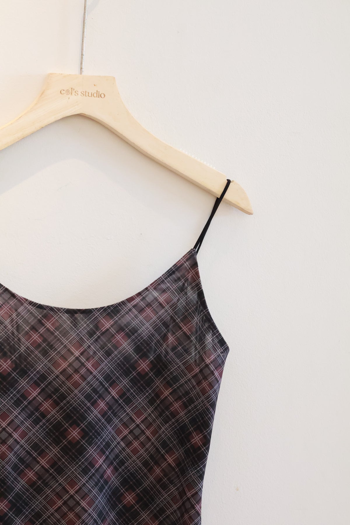 BRANDY Ava Plaid Tank