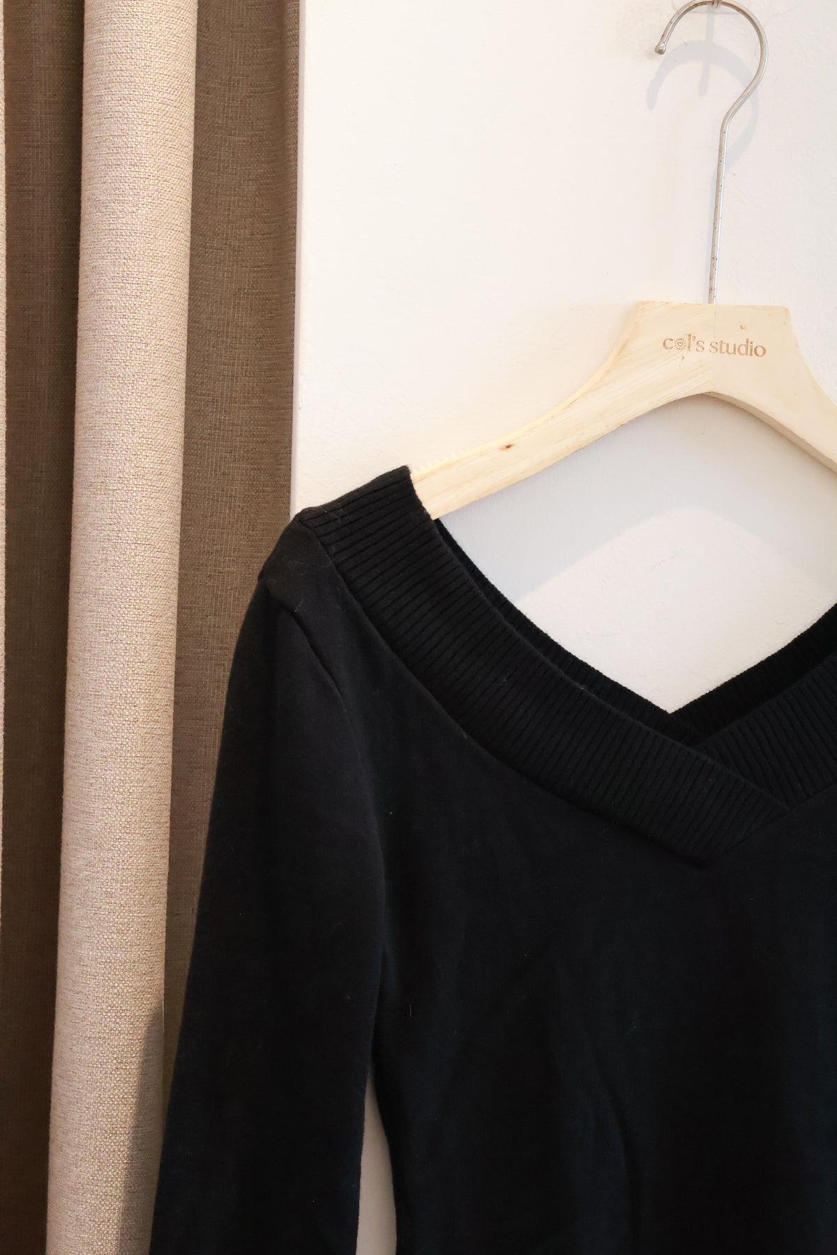 BRANDY Amira Sweater- BLACK