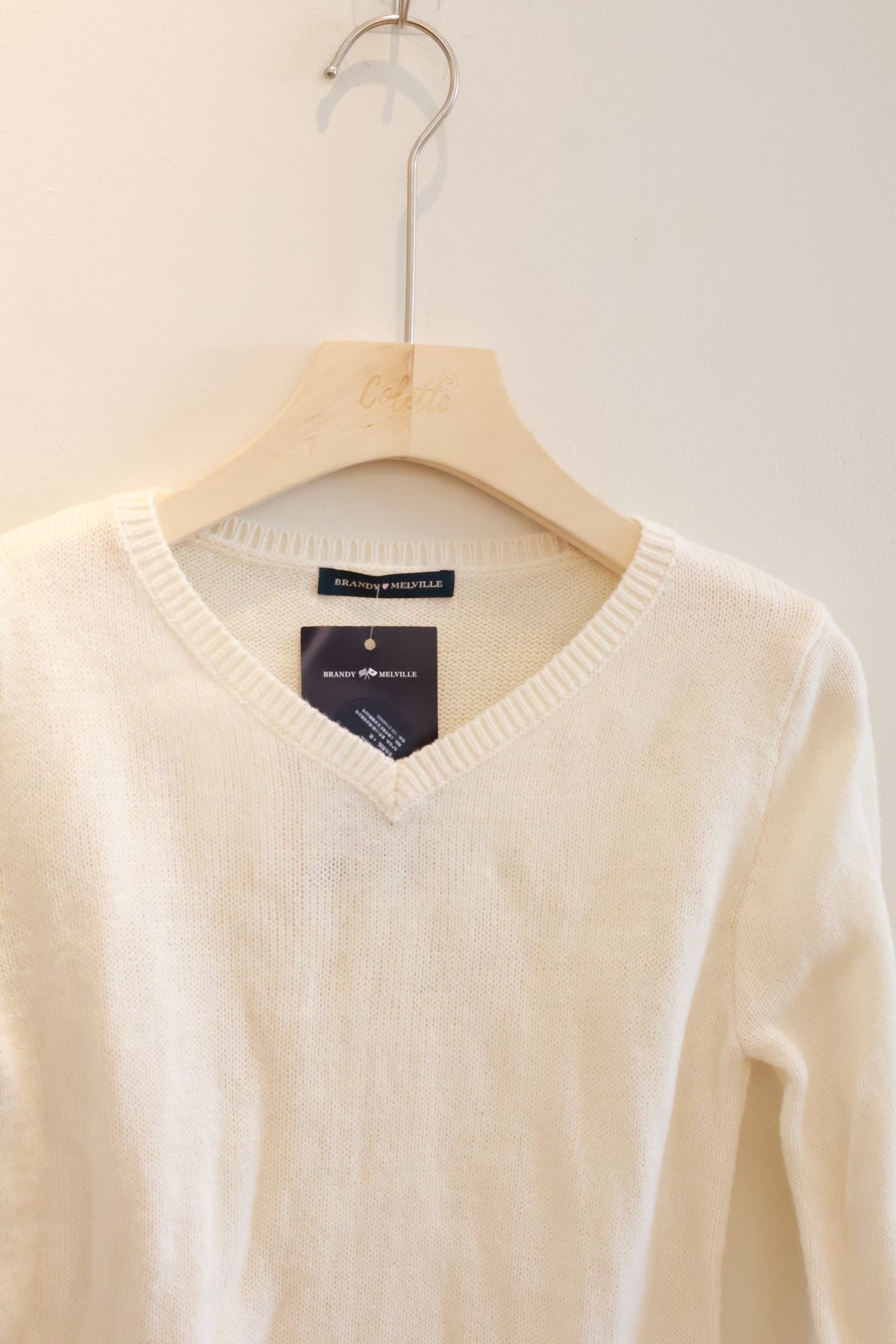 BRANDY Eira Sweater- CREAM