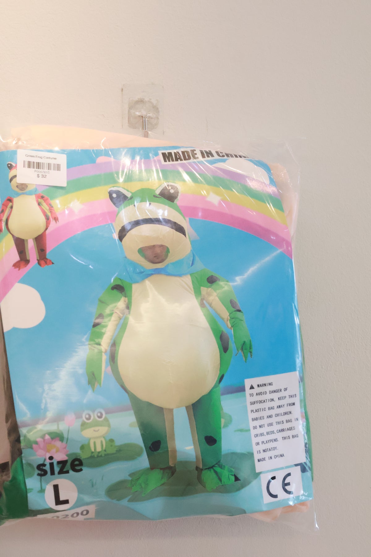 Green Frog Costume