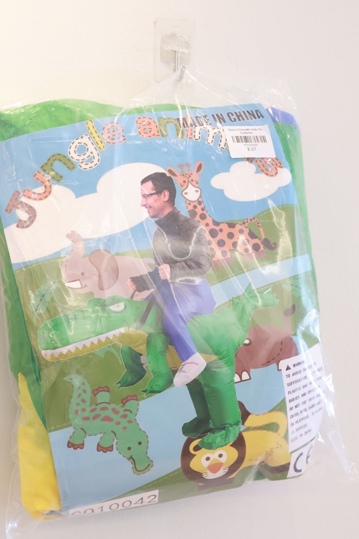 Green Crocodile Ride-On Costume