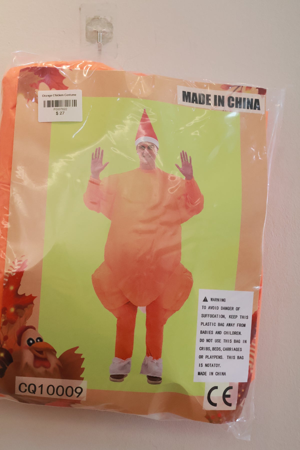 Orange Chicken Costume