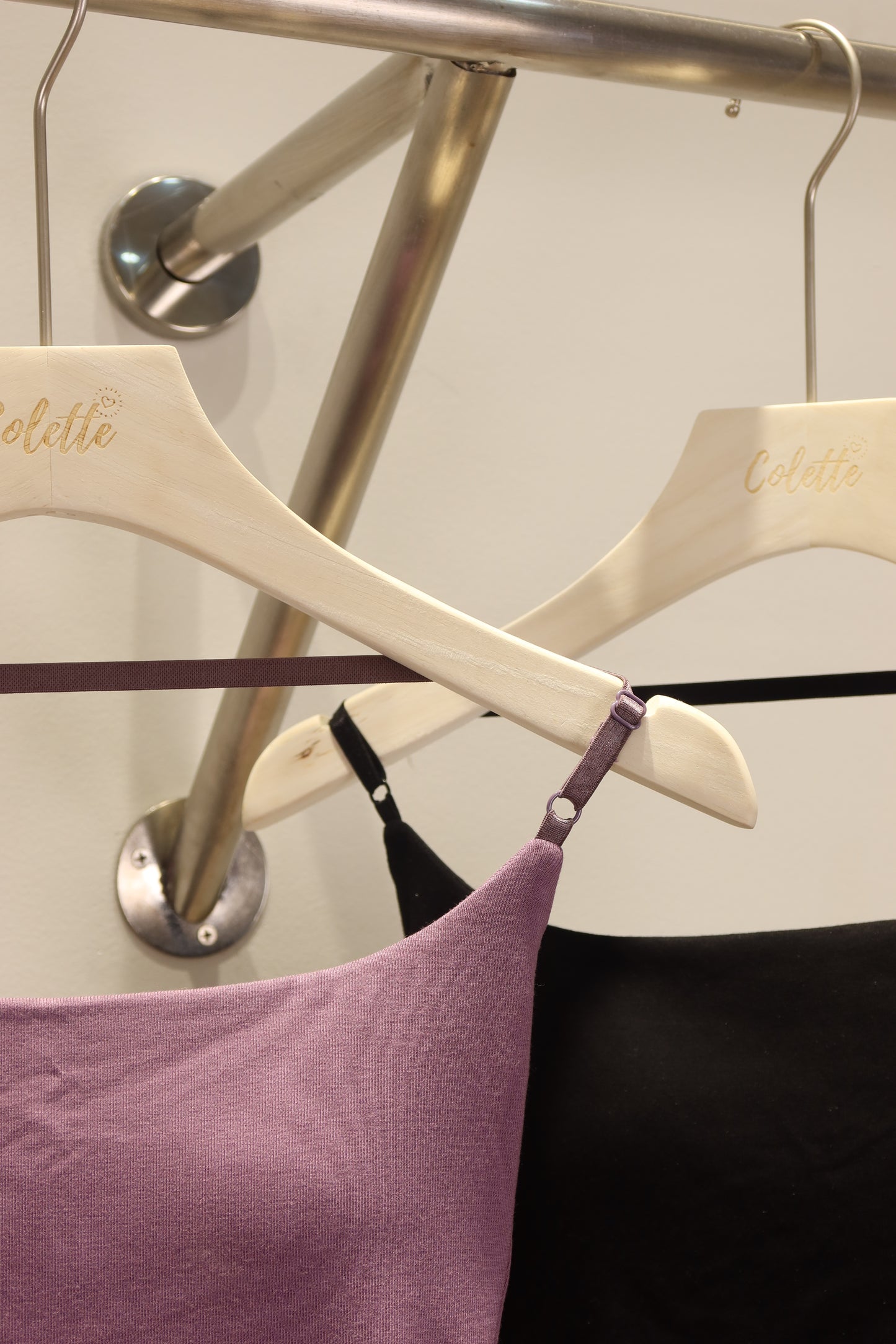 Side cut halter