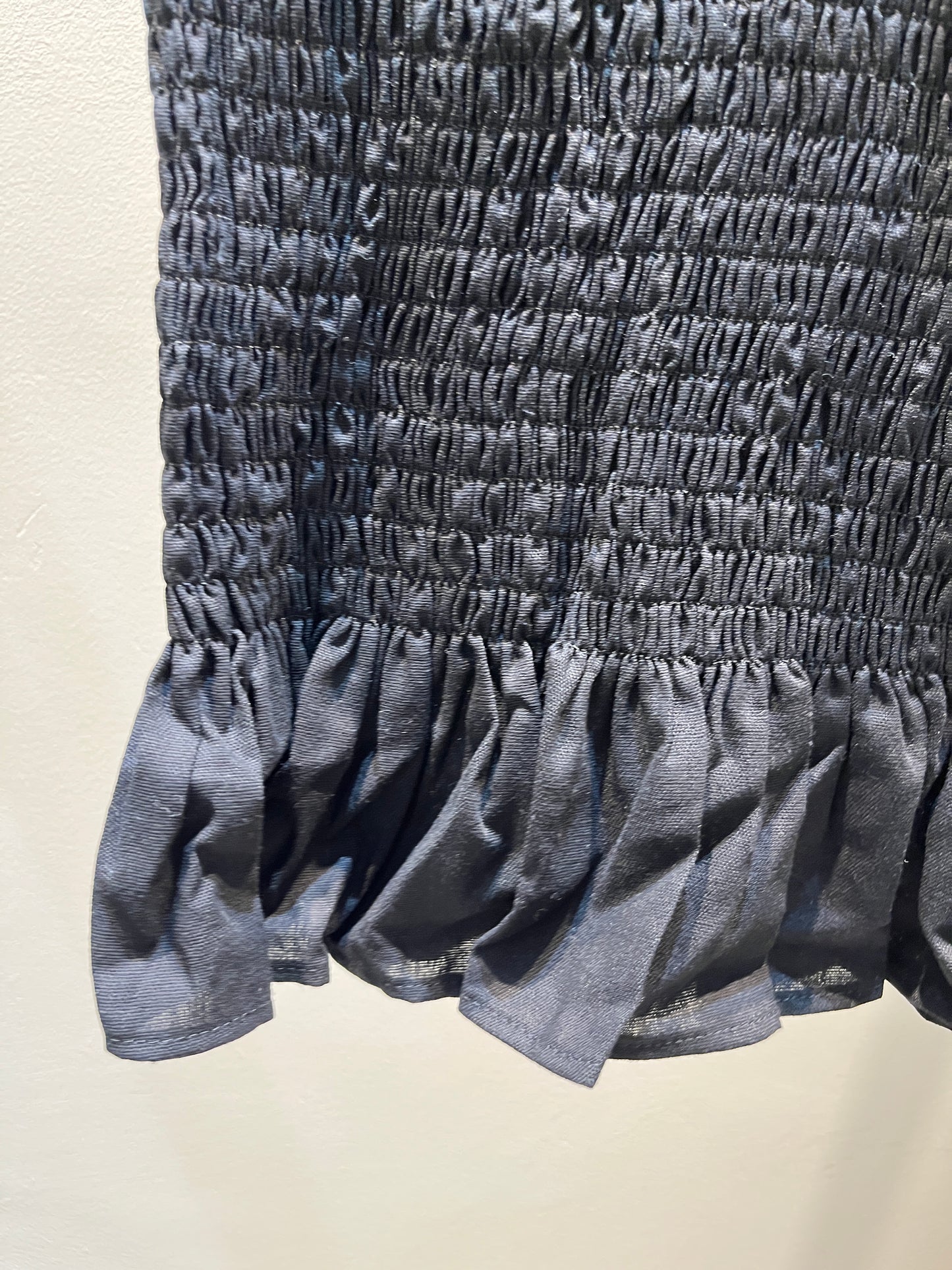 Black flowy summer top