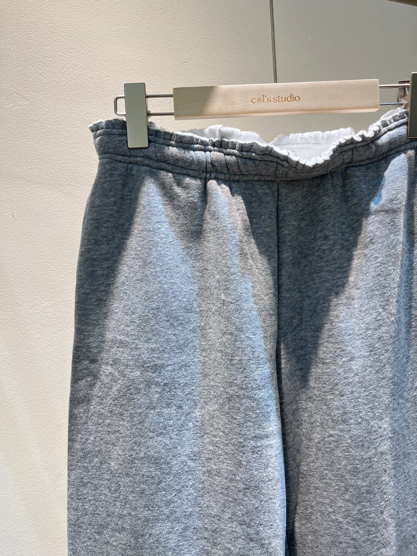 GRAY baggy sweatpants
