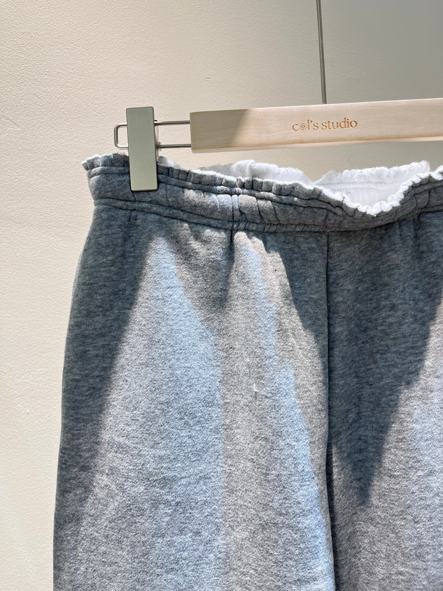 GRAY baggy sweatpants