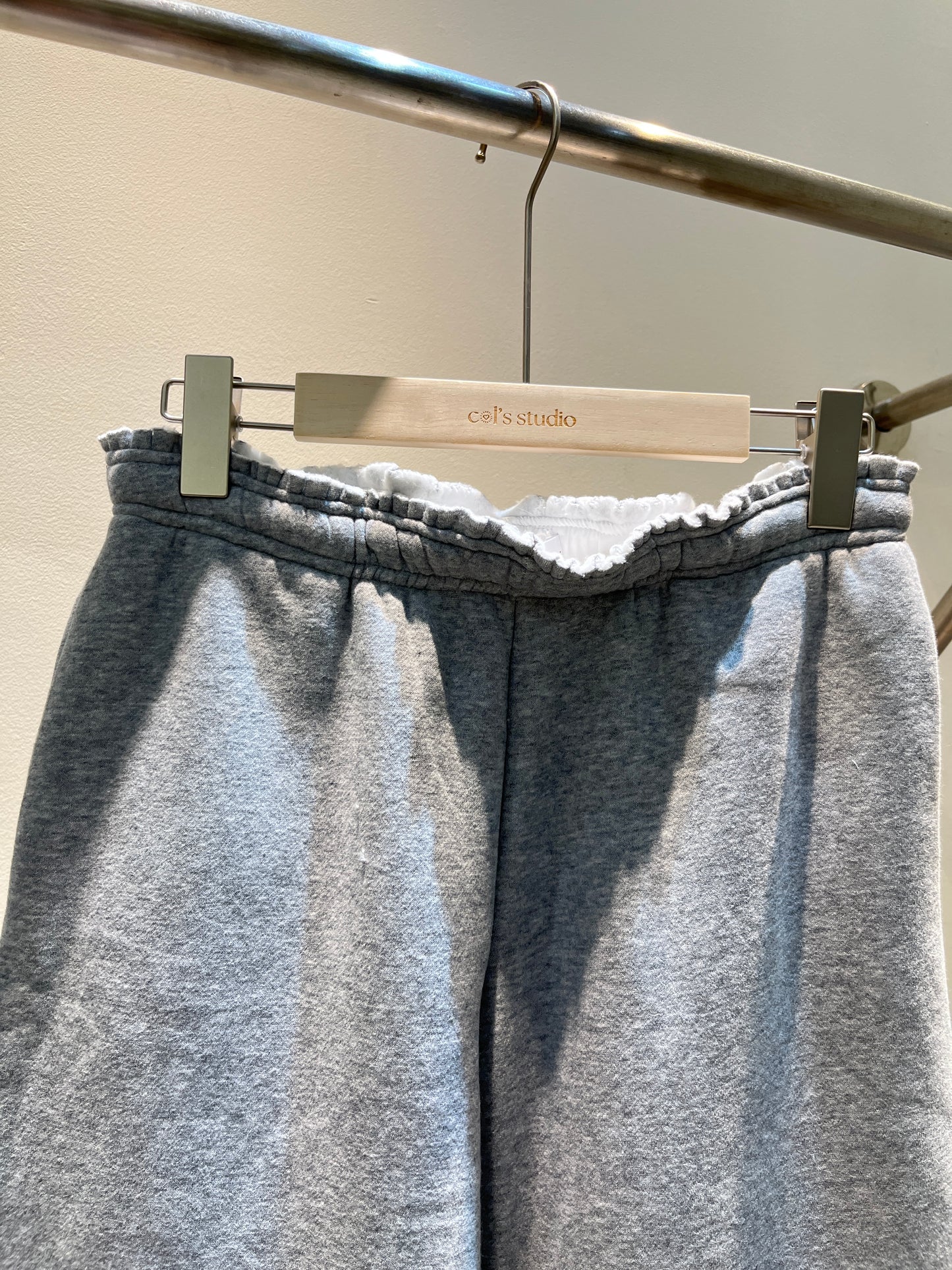 GRAY baggy sweatpants