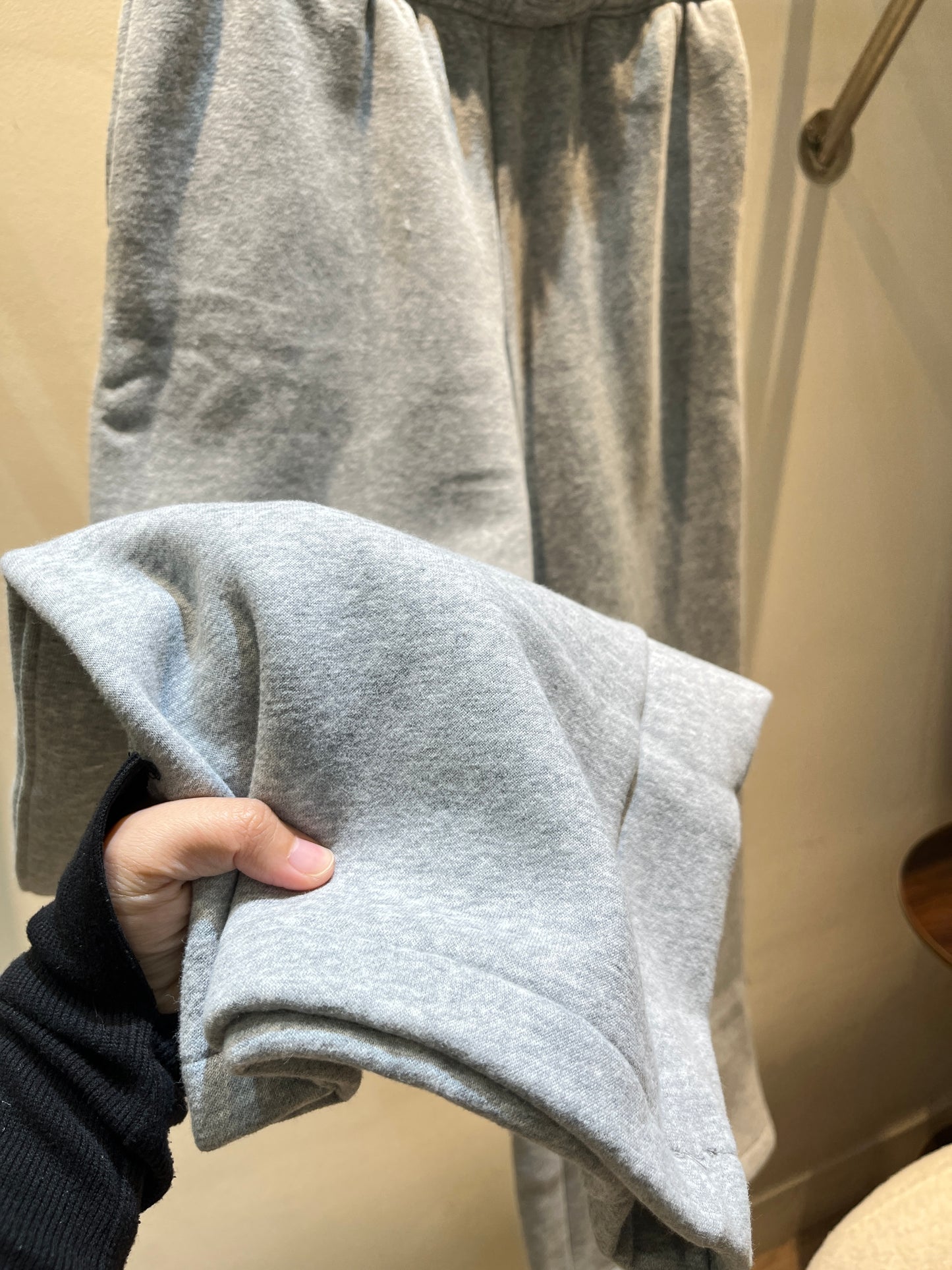 GRAY baggy sweatpants