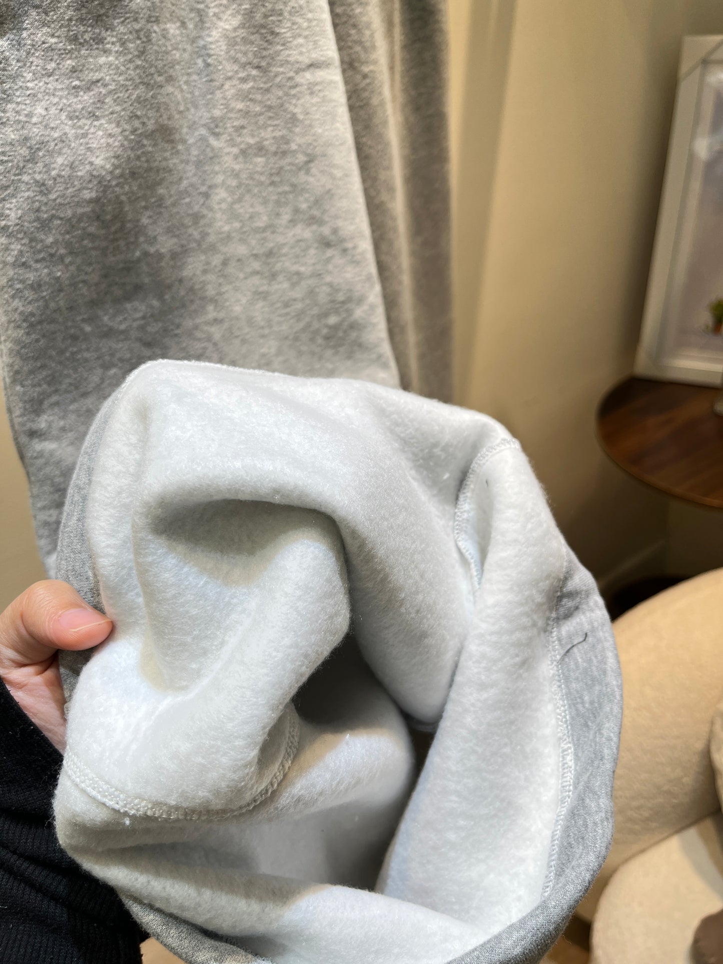 GRAY baggy sweatpants