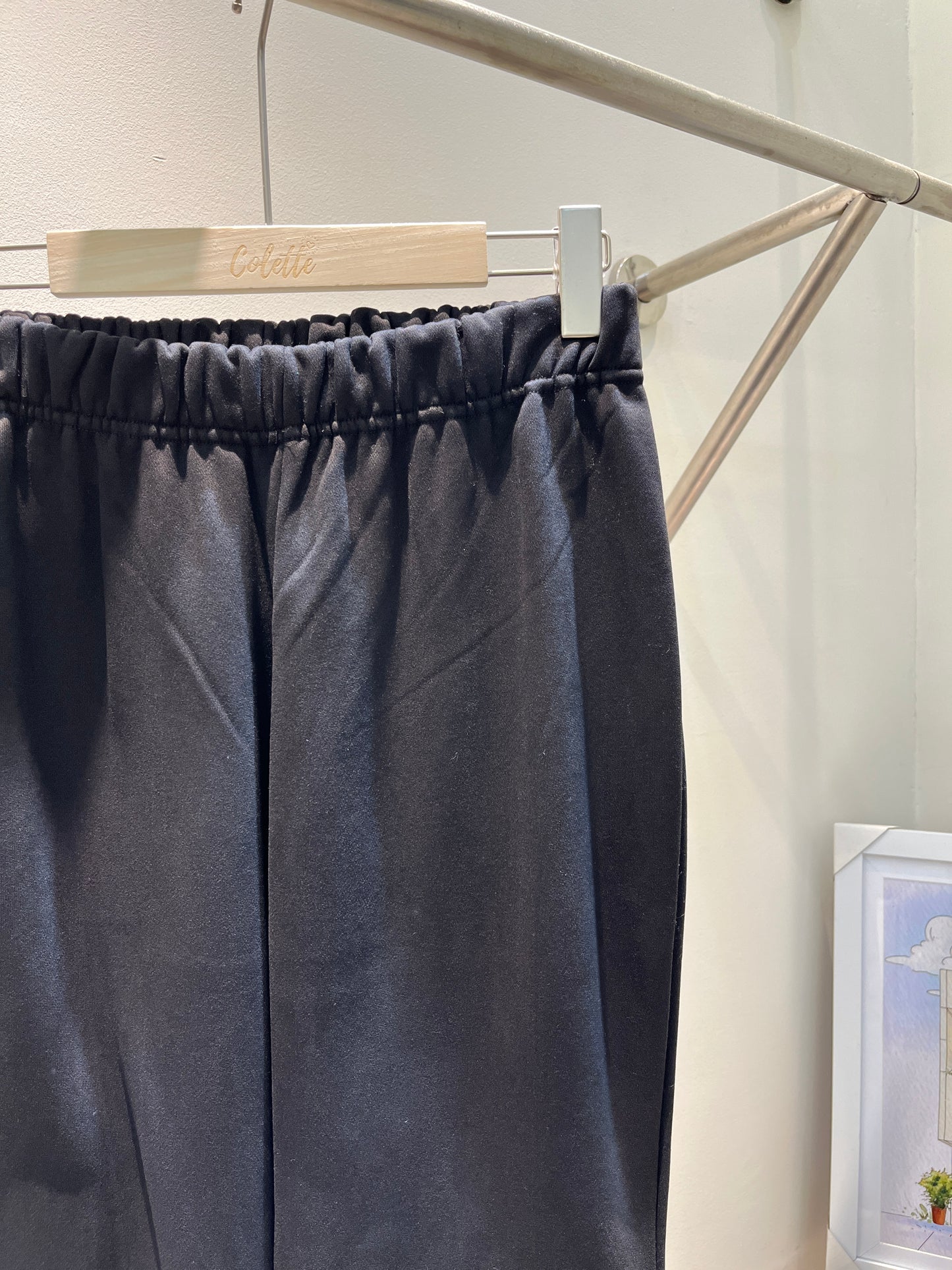 Flared basic sweatpants