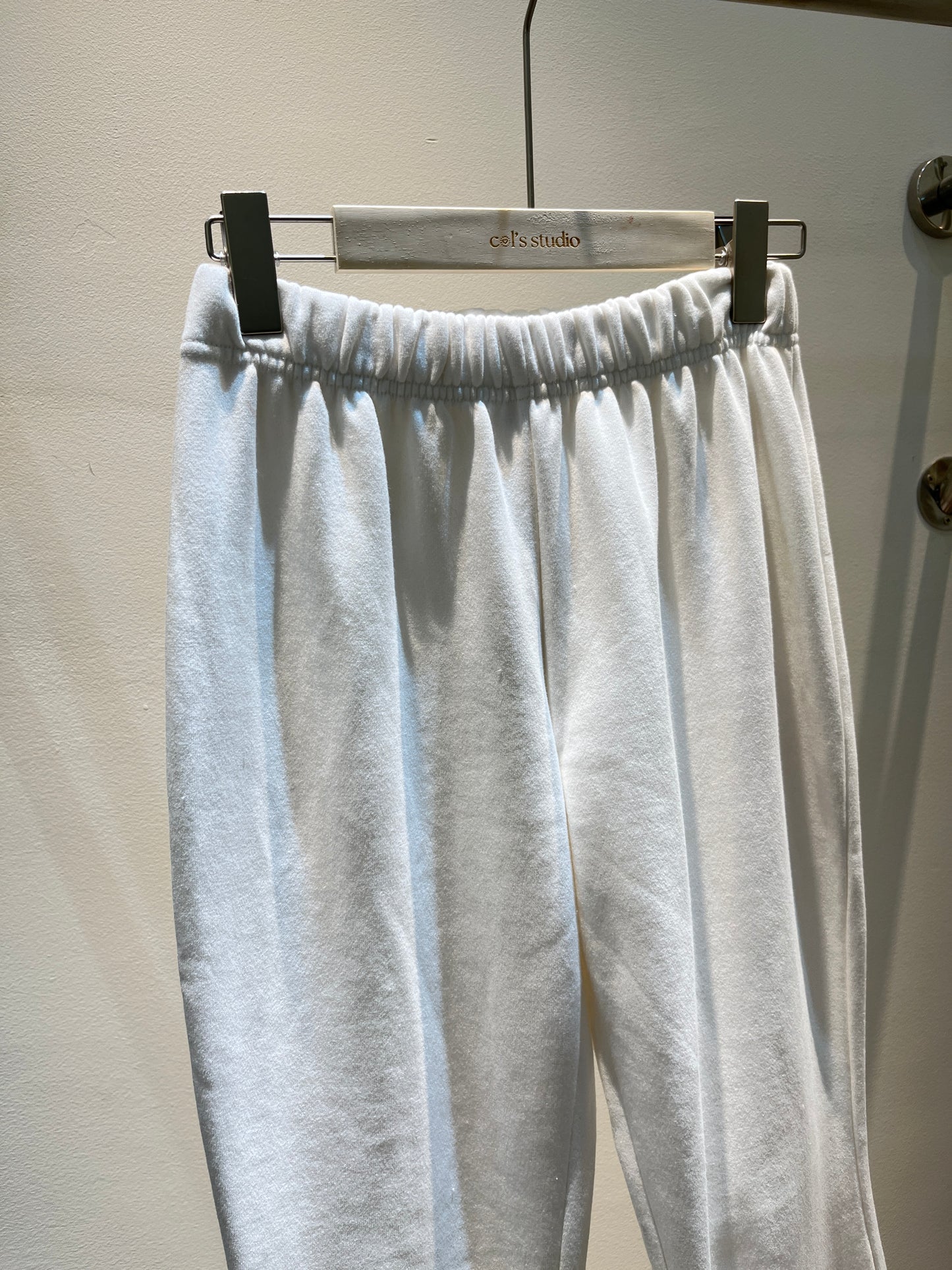 Flared basic sweatpants