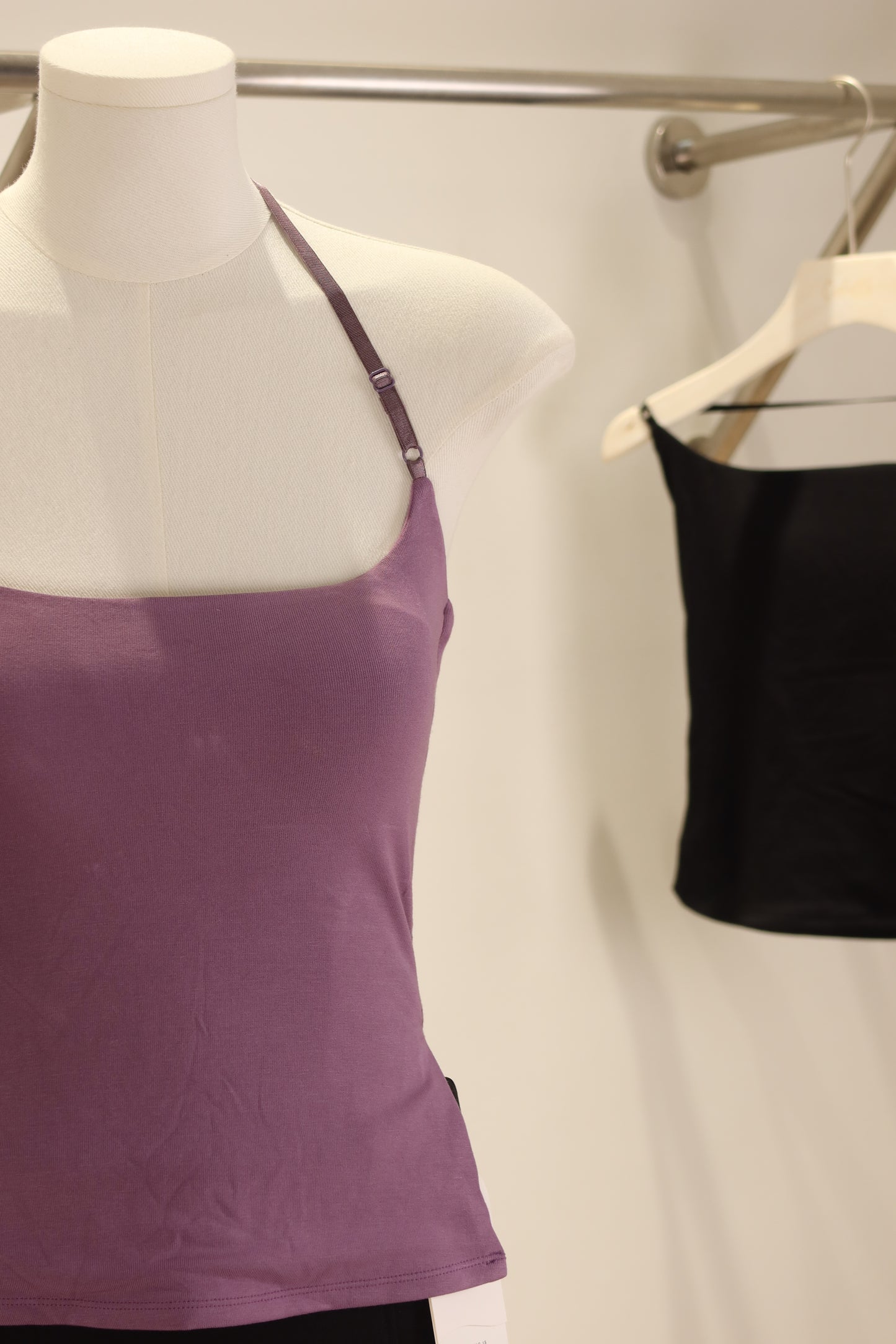 Side cut halter