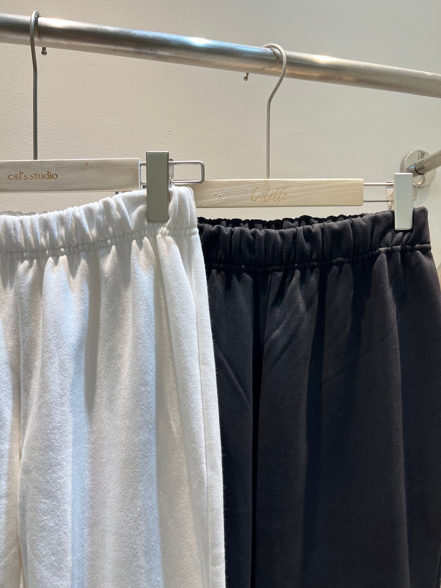 Flared basic sweatpants