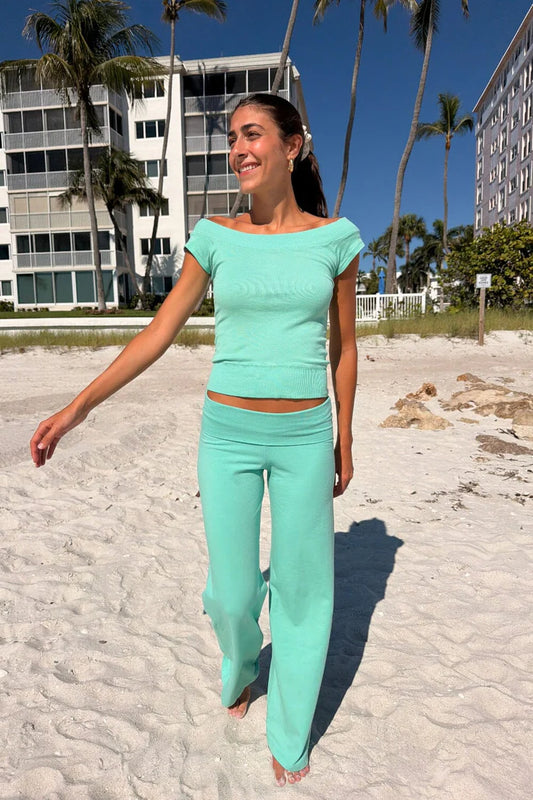 BRANDY Priscilla Pants  -TEAL