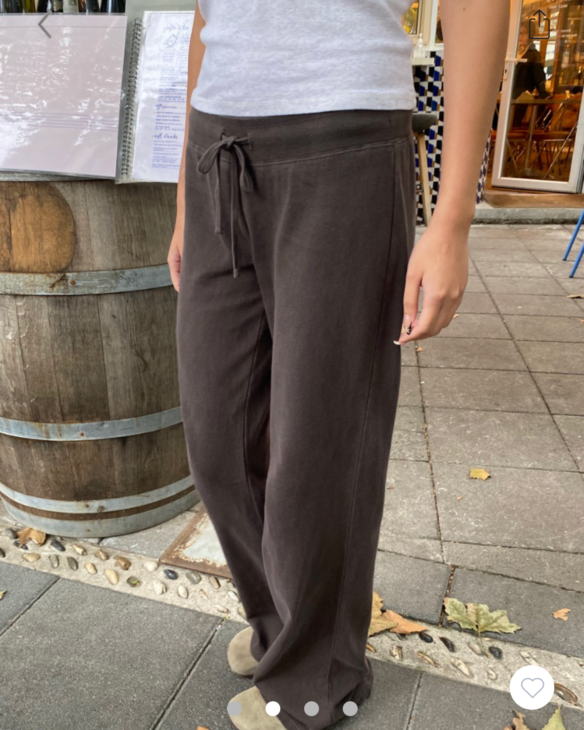 BRANDY Hilary Yoga Pants - Brown/S