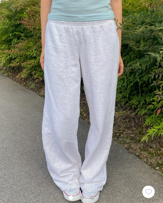 BRANDY Anastasia Sweatpants - Light Gray