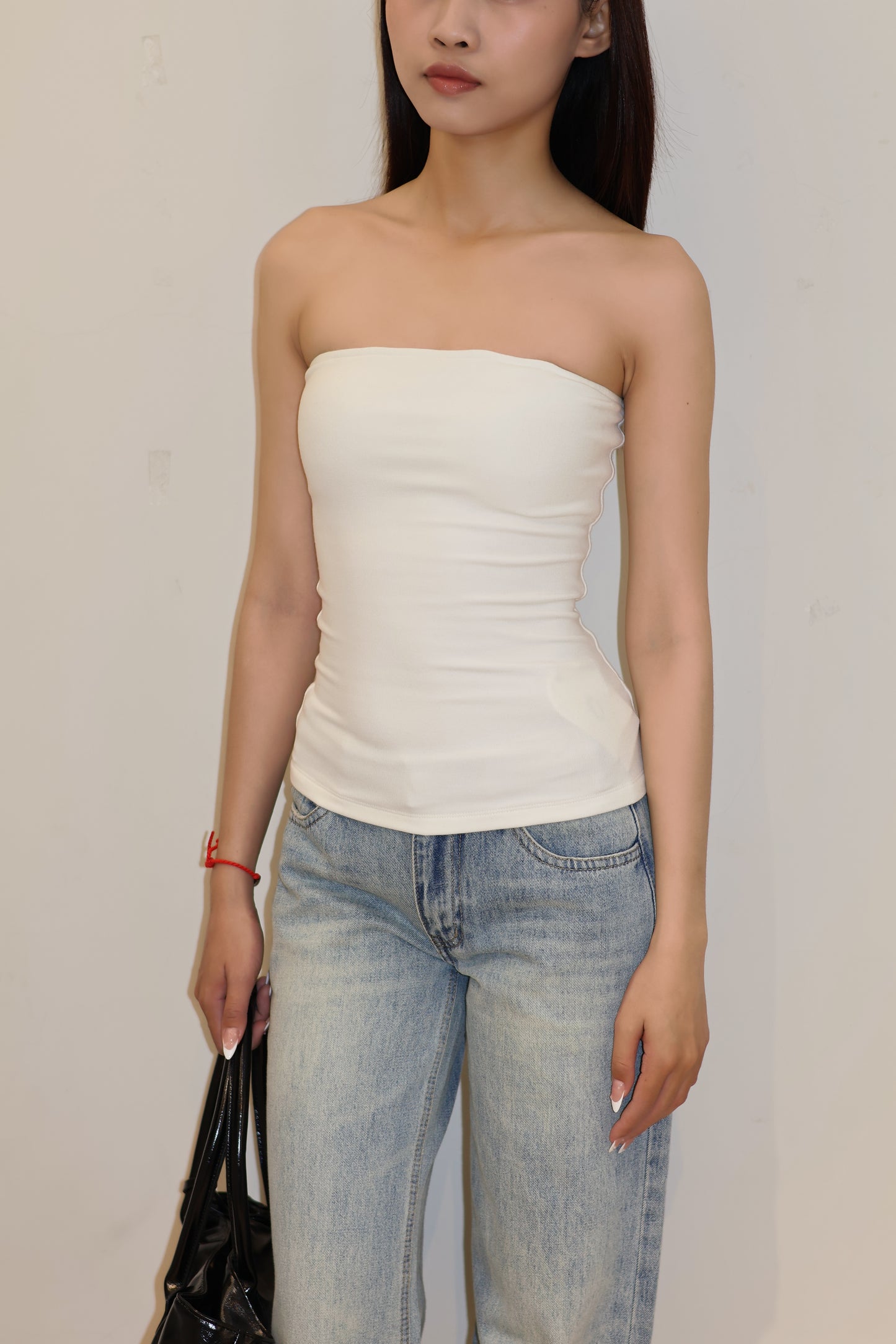 PADDED LONG TUBE TOP
