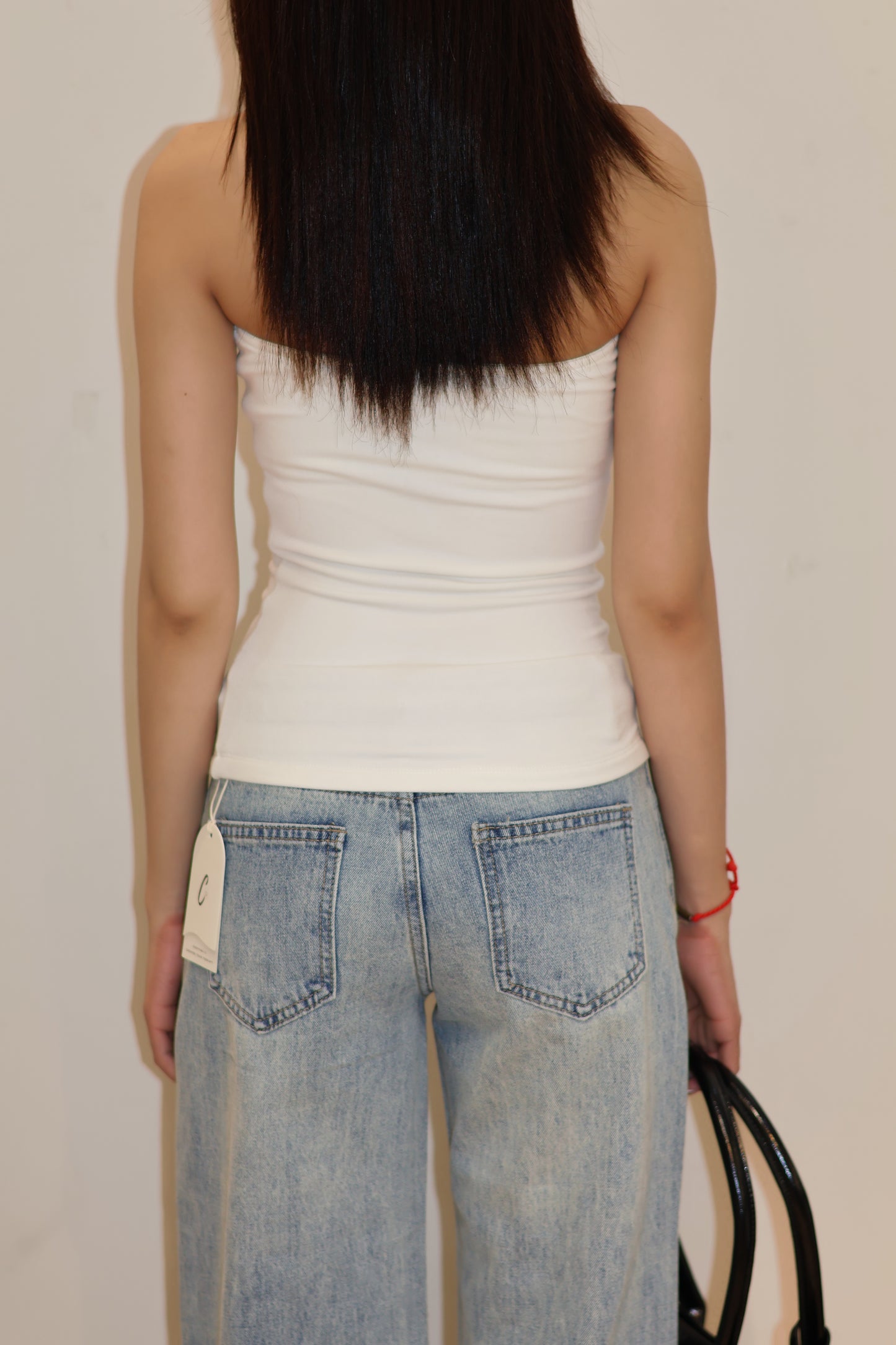 PADDED LONG TUBE TOP