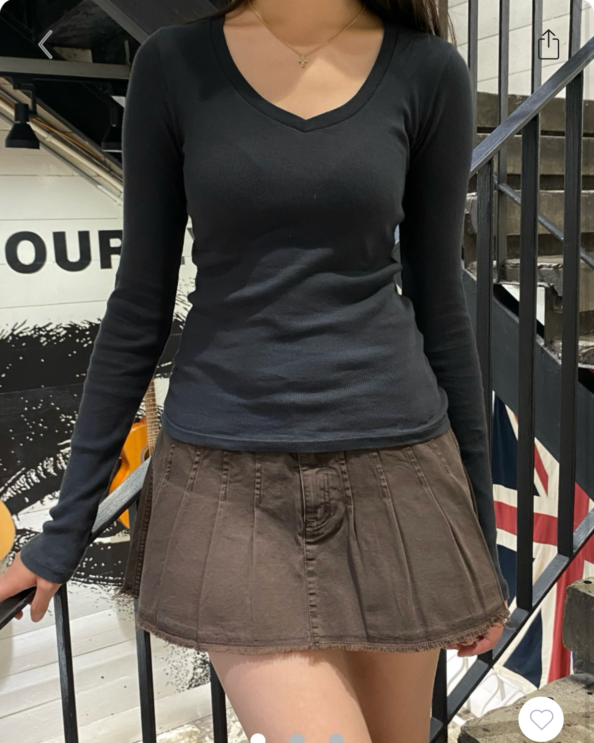 BRANDY Leah Top - Black