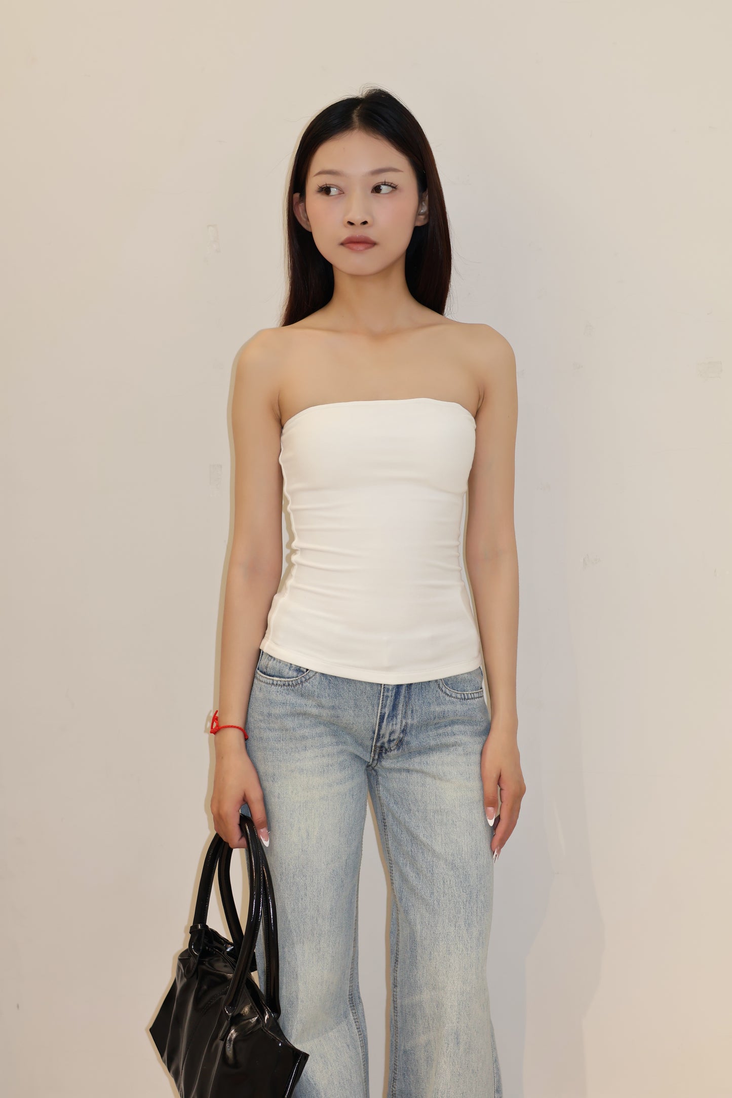 PADDED LONG TUBE TOP