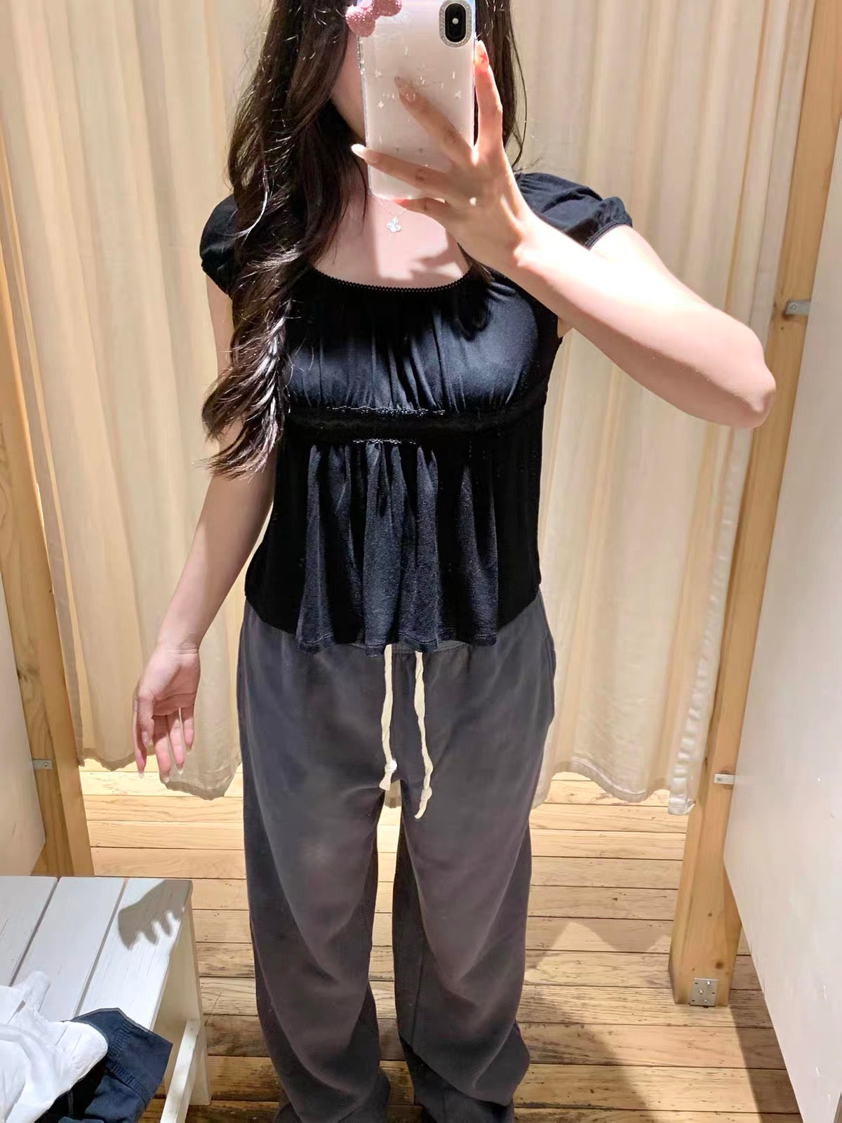 BRANDY Casey Top - Black/S