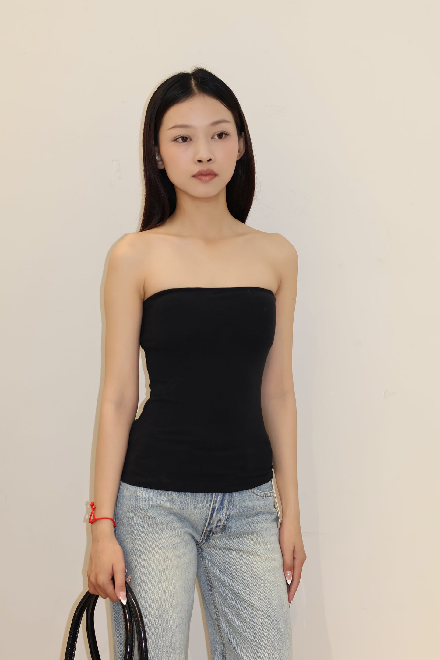 PADDED LONG TUBE TOP