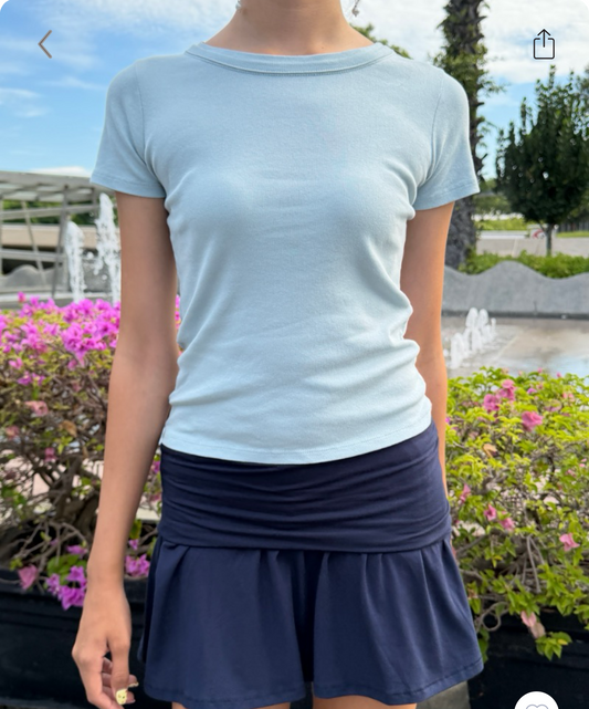 BRANDY Hailie Top - Light Blue