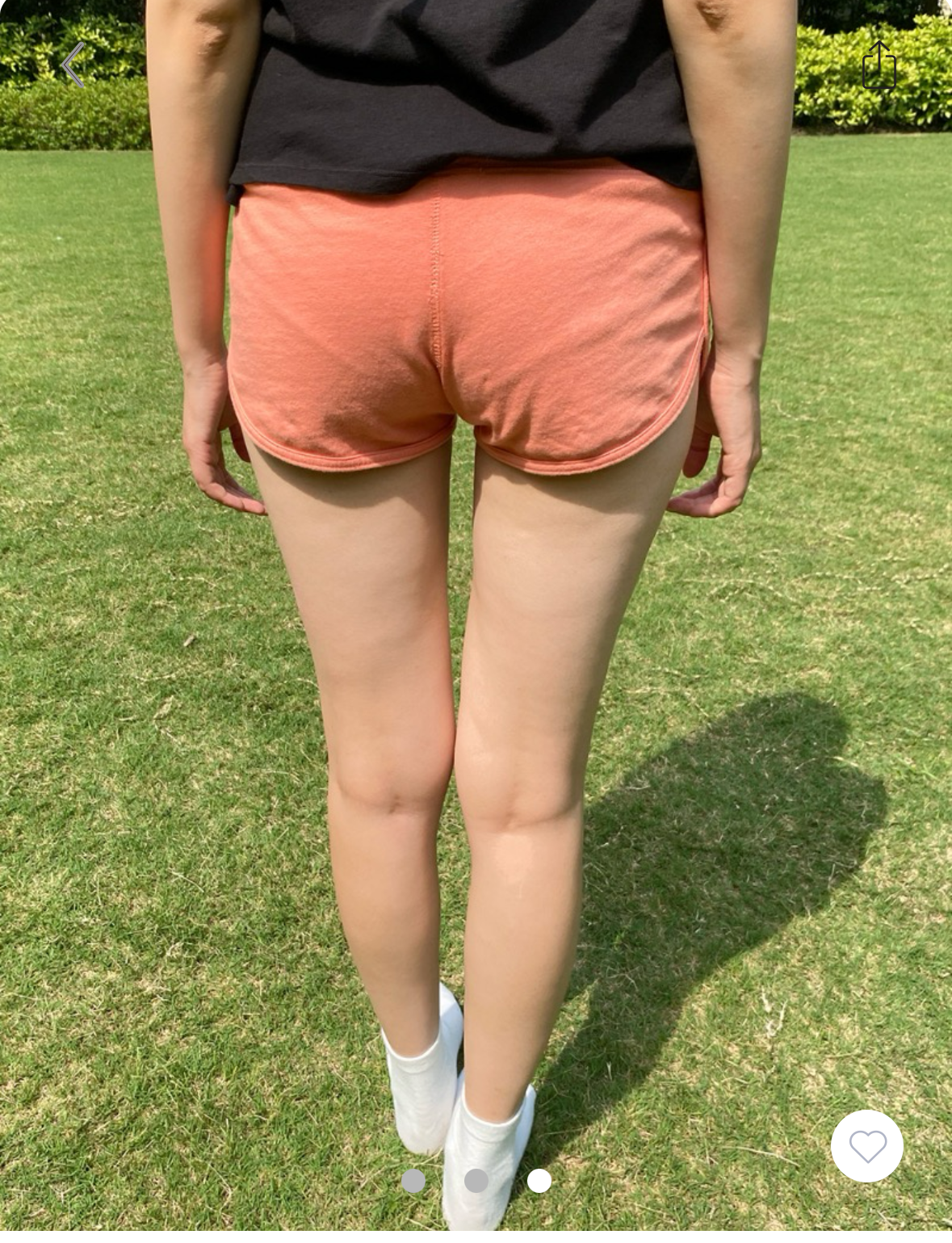 BRANDY Marcie Sweatshorts - Orange