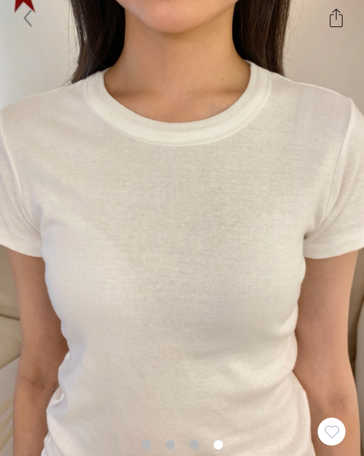 BRANDY Hailie Top - White