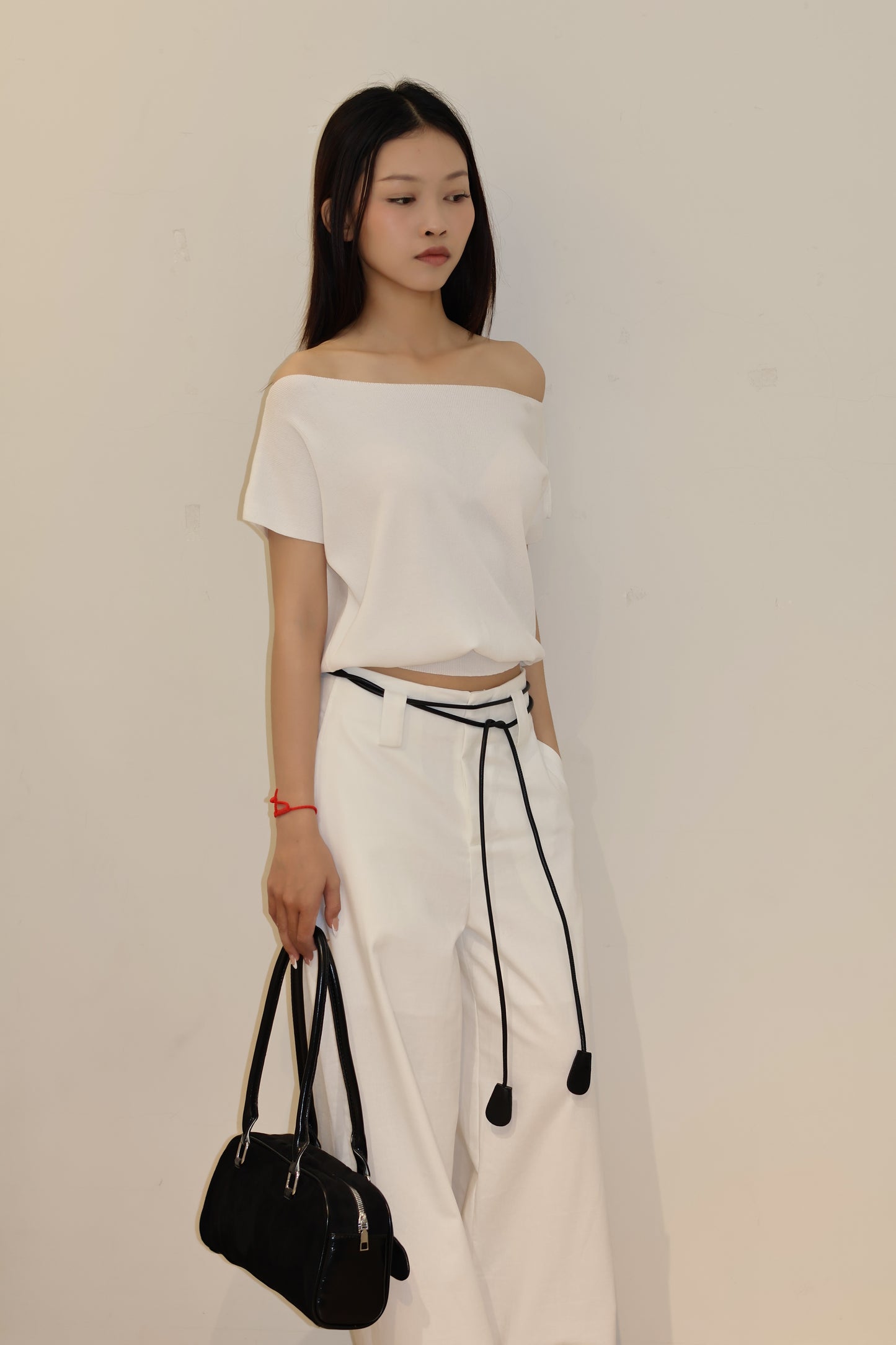 Minimal off shoulder top