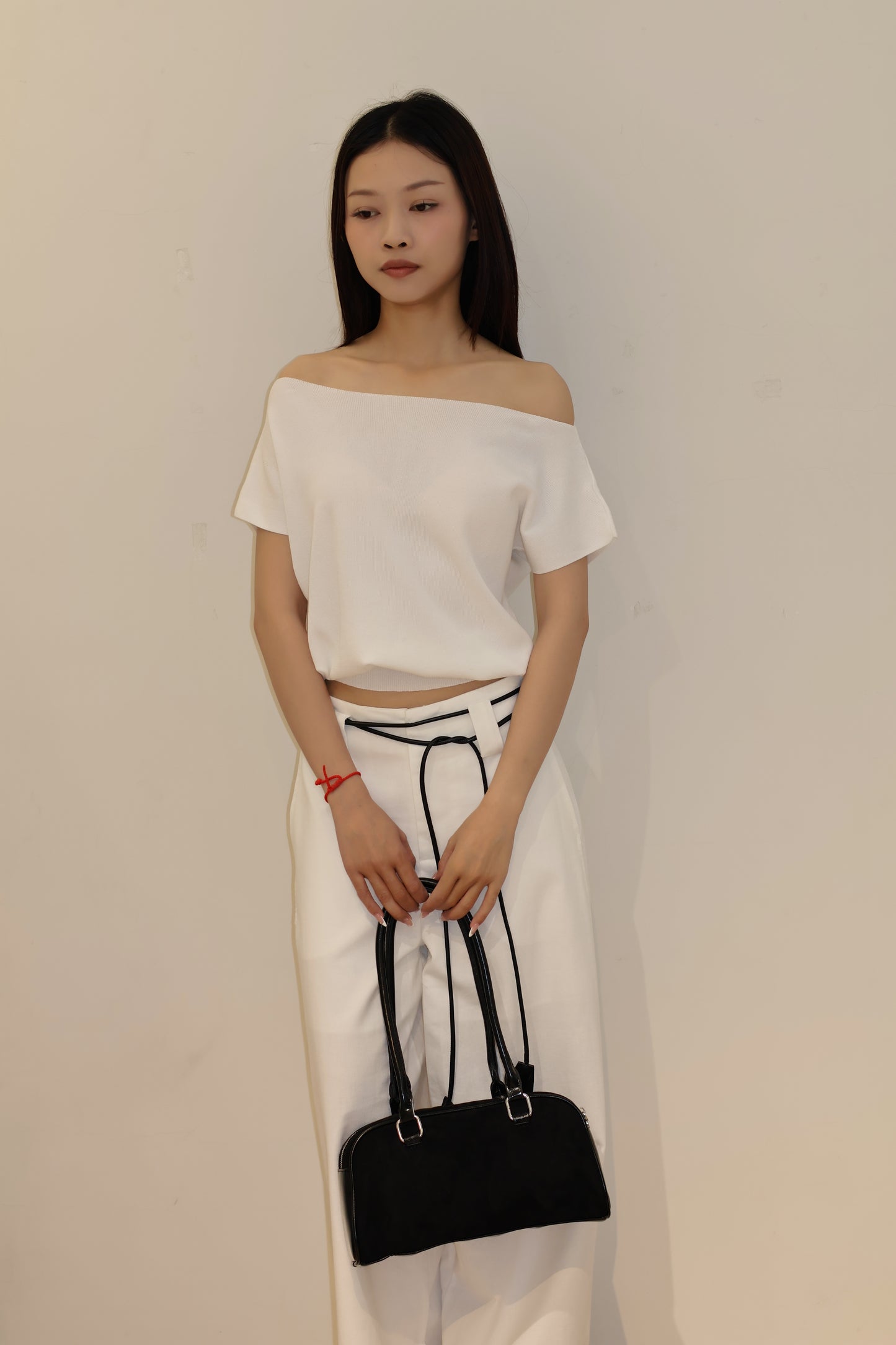 Minimal off shoulder top