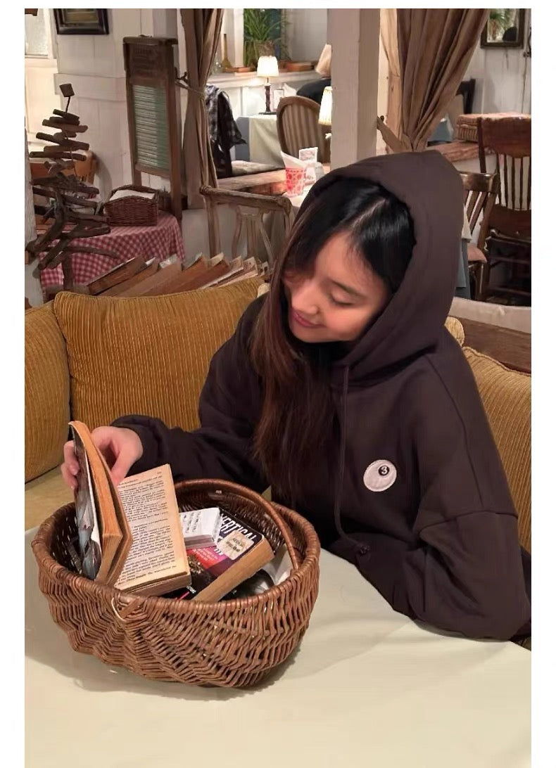 SUBDUED Brown Hoodie