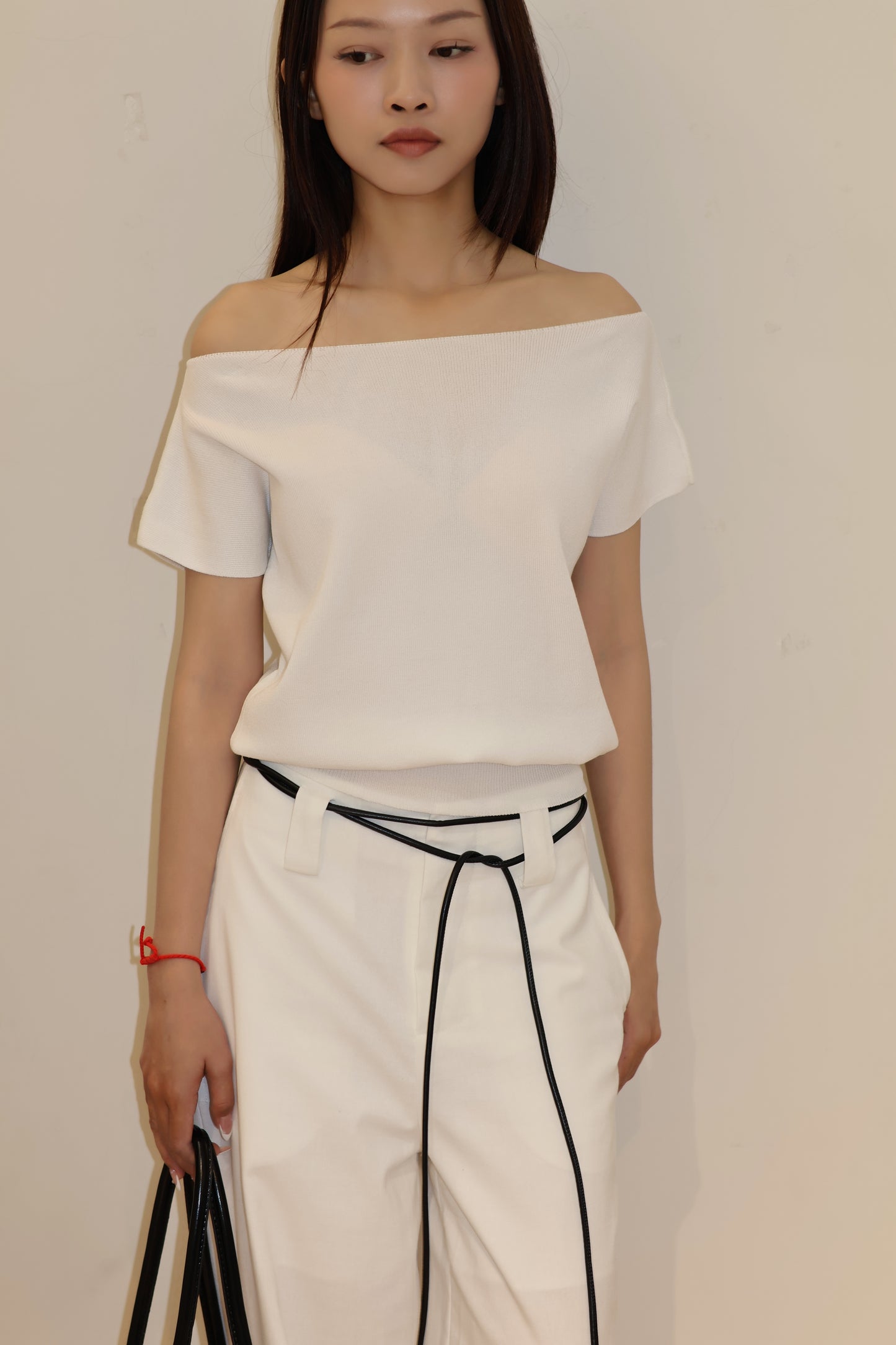 Minimal off shoulder top