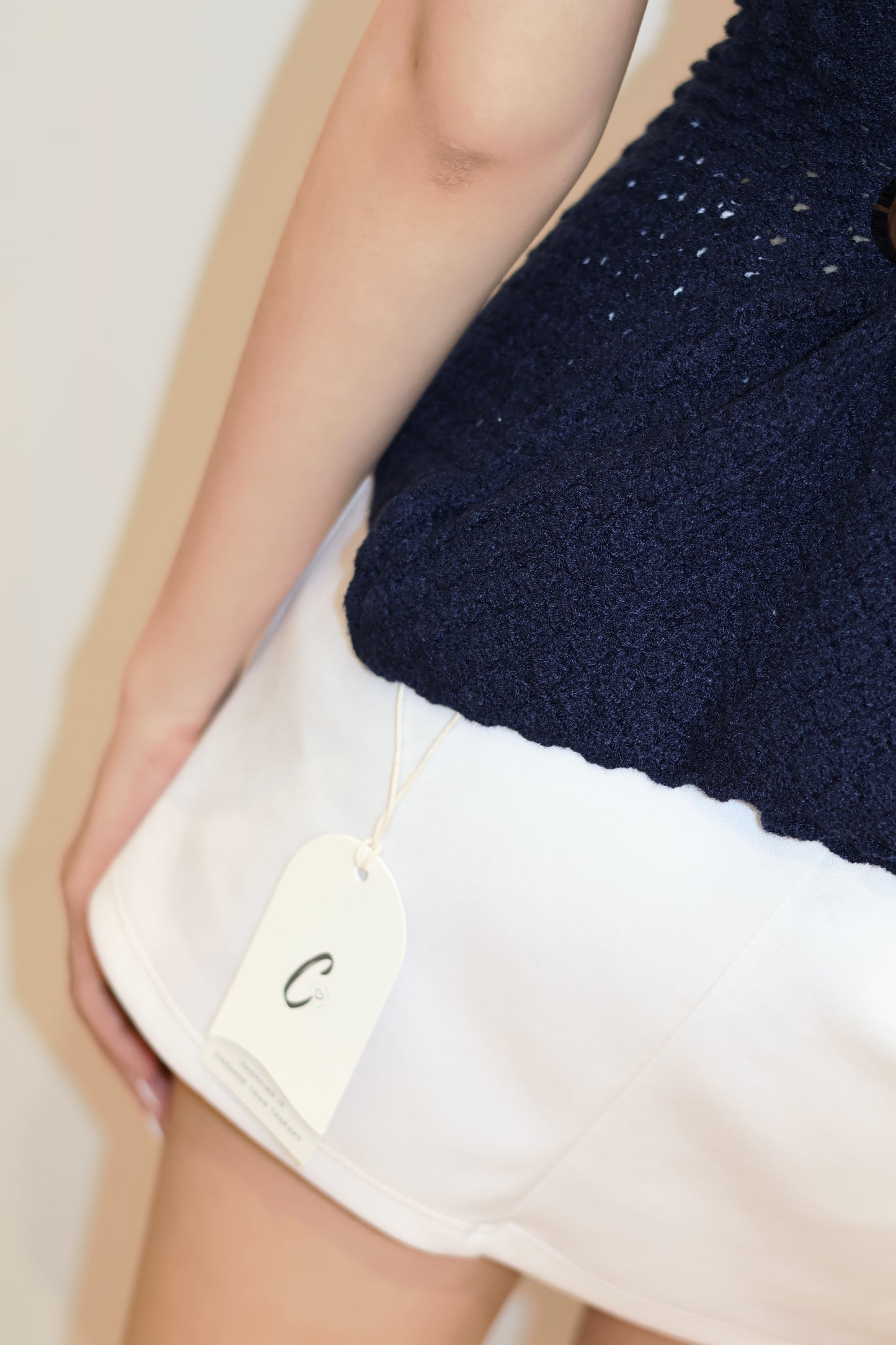 Crochet flowy tube top