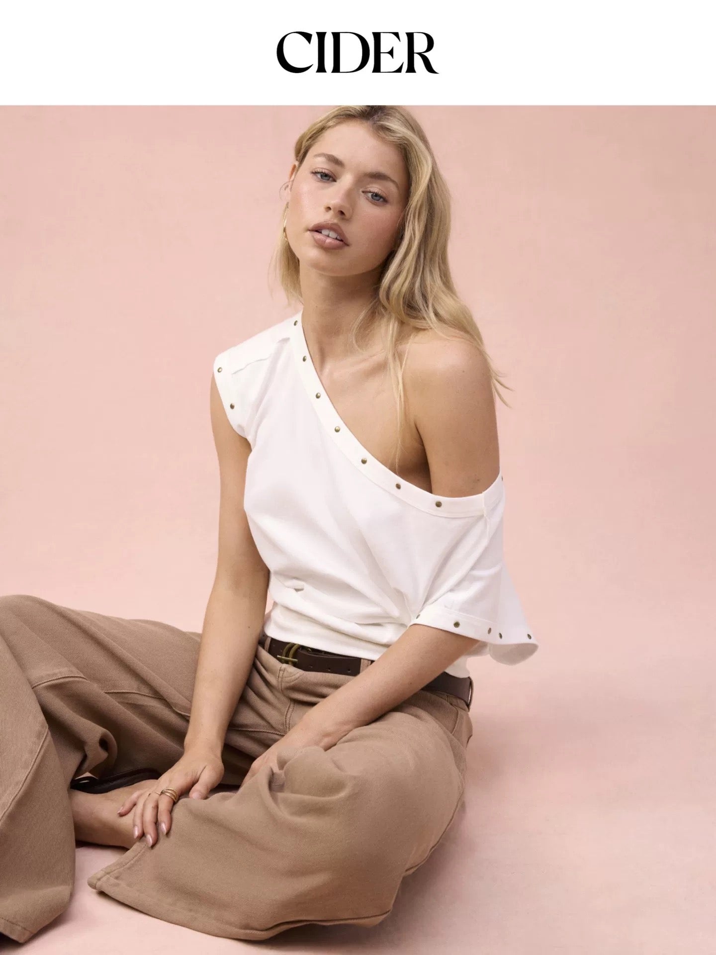 CIDER OVERSIZES CROP TEE