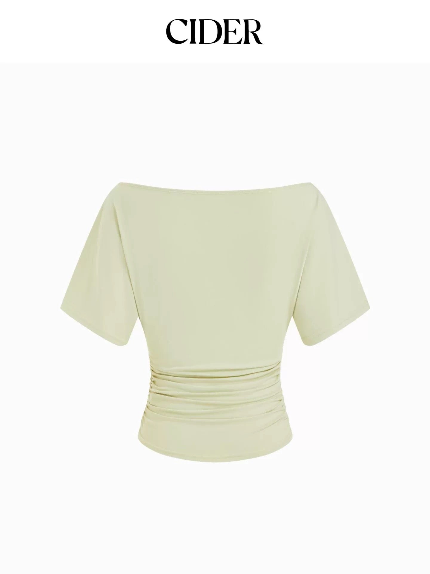 CIDER MINT GREEN HALF SHOULDER