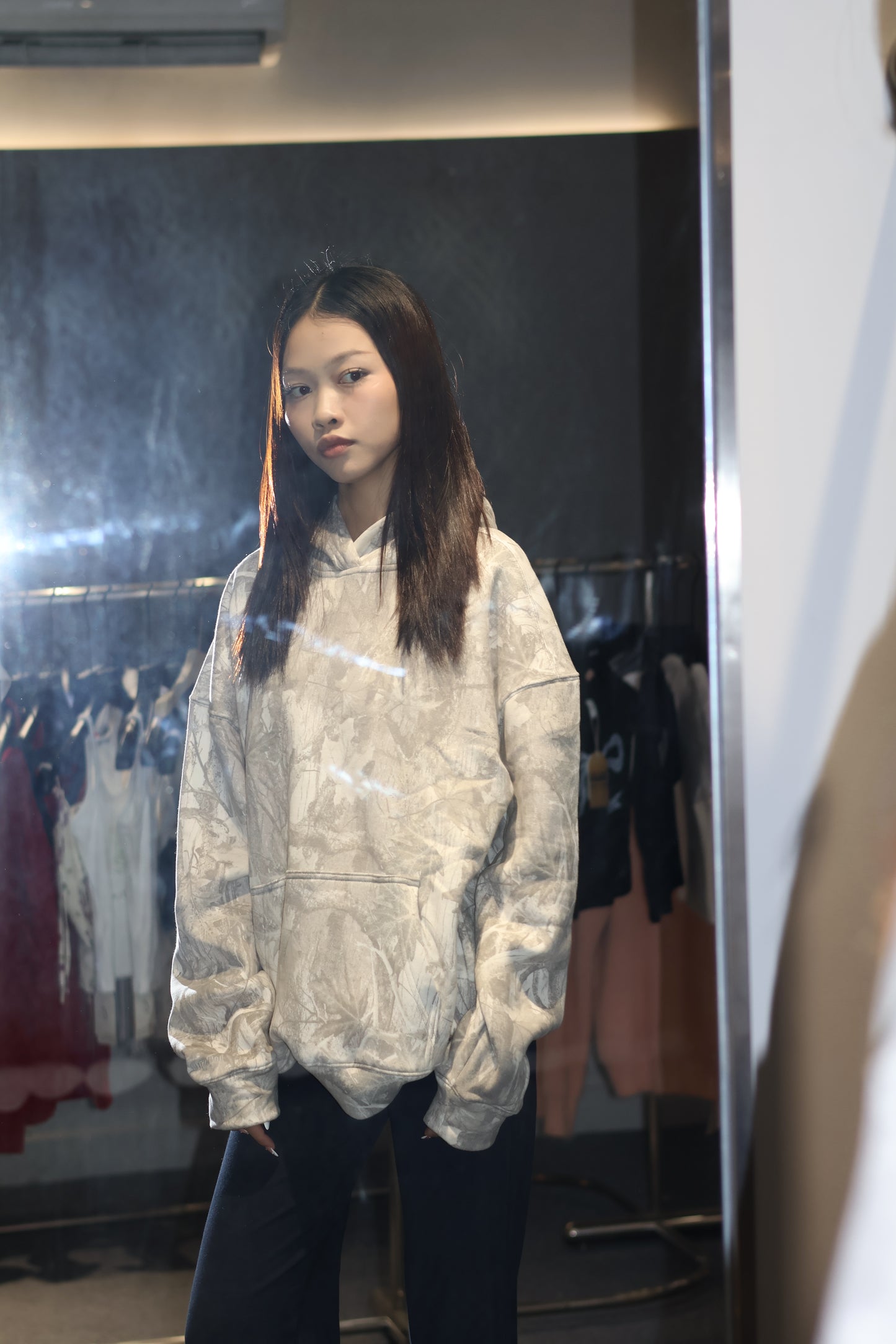 HOLLISTER CAMO HOODIE