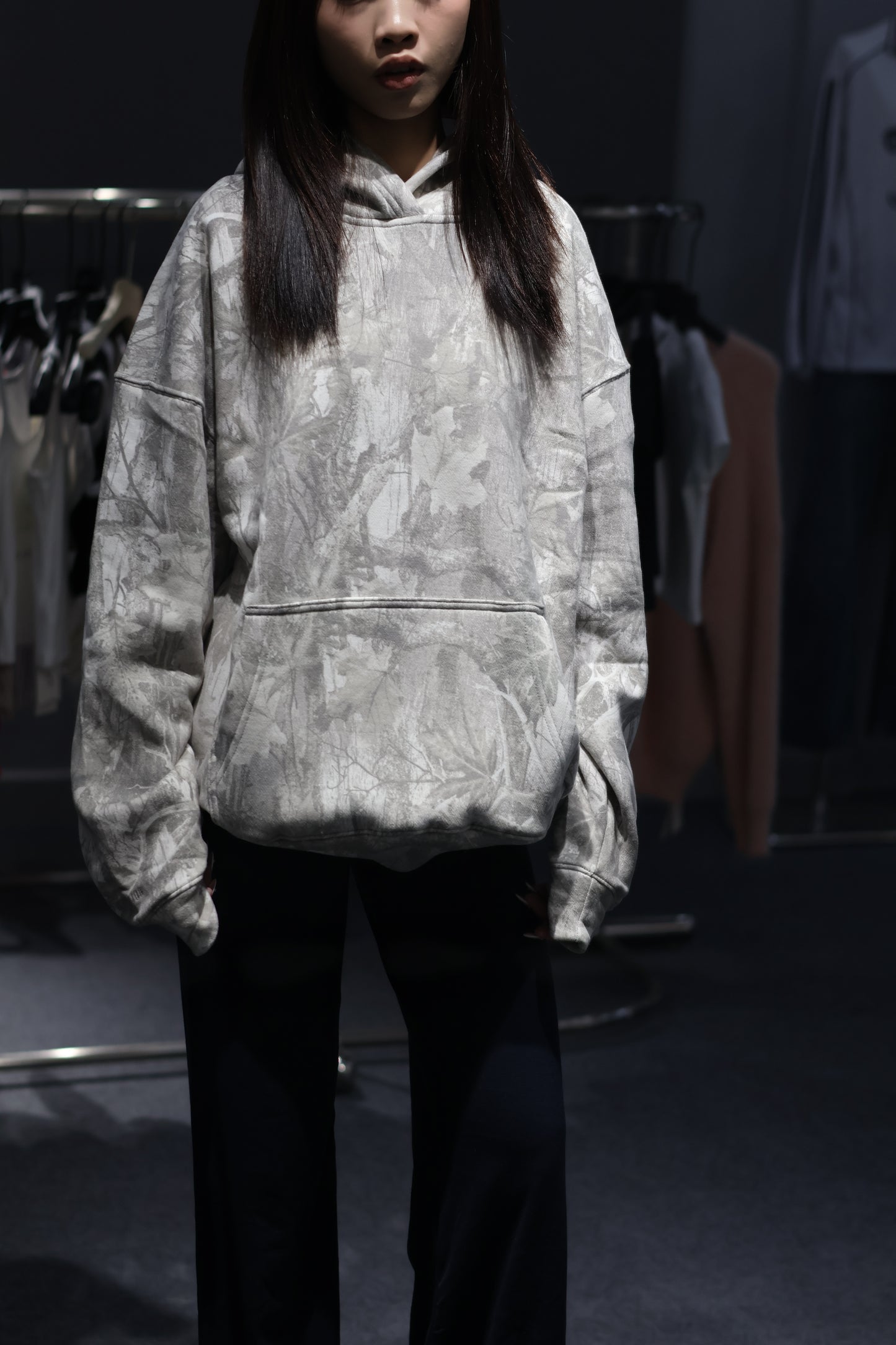 HOLLISTER CAMO HOODIE