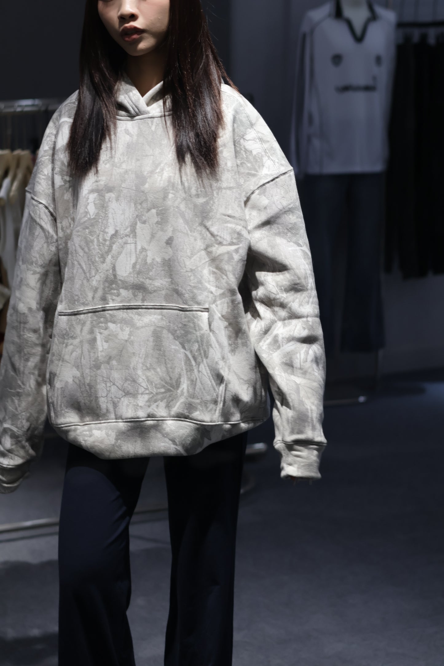 HOLLISTER CAMO HOODIE