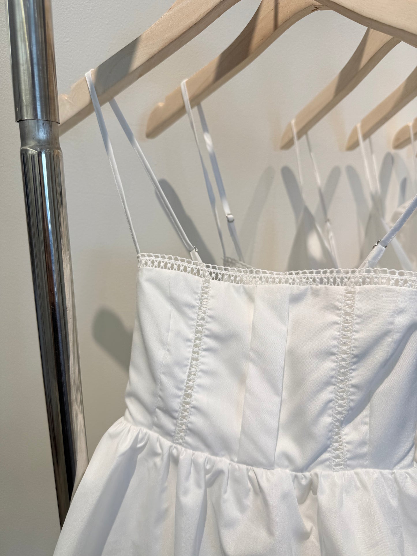 Cotton crossback flowy top
